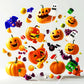 EORA Halloween Lollipop Suckers Candy, 32 Count, Multi, Individually Wrapped, Pumpkin, Green Monster, Bat Candies for Trick or Treat