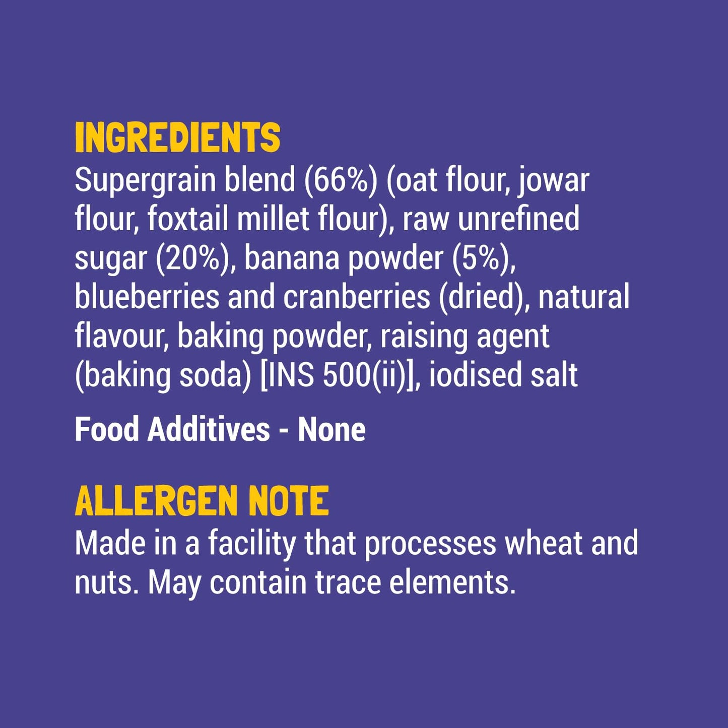 Slurrp Farm No Maida Blueberry Milk Pancake Mix | Instant Breakfast Mix Made With Oats And Jowar | Eggless Healthy Breakfast For