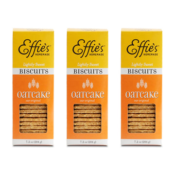 Effie'S Homemade Biscuits - Oatcakes - 3 Pack