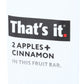 Thats It Zesty Apple + Cinnamon Fruit Bar 1.2 Ounce