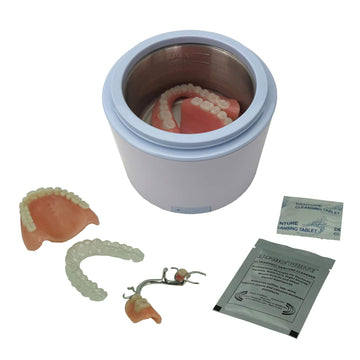 Isonic Ds180-B Portable Denturealignerretainer Cleaner With Rechargeable Battery, Dc12V, Ac100-240V Worldwide