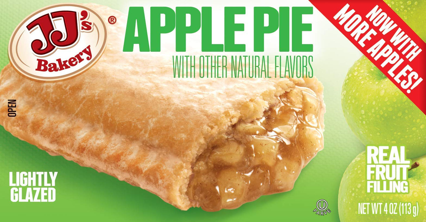 Jj'S Bakery Pies Variety Pack | Apple And Cherry | Pack Of 12