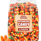 Bulk Autumn Mix Candy 4 Pound Bag - Assorted Fall Flavors  Classic & Harvest Candy Corn  Pumpkin Shaped Halloween Candies Variety For Halloween Parties  Buffets and 