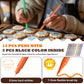 Jewem Edible Markers For Cookie Decorating, Upgrade 12Pcs Ultra Fine Tip(0.5Mm) Food Coloring Pens, Double Side Food Grade Pens For Decorating Fondant Cakes, Easter Eggs, Frosting, Macaron+ Kids Gifts