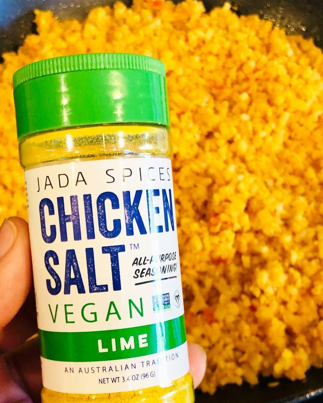JADA Spices Chicken Salt Spice and Seasoning - Lime Flavor - Vegan, Keto & Paleo Friendly - Perfect for Cooking, BBQ, Grilling,