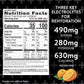 Pedialyte Advancedcare Plus Electrolyte Solution, Orange Breeze, Hydration Drink Has Preactiv Prebiotics, 1 Liter, Pack Of 4
