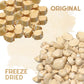 Airmont Farm Freeze-Dried Candy Salt Water Taffy - Butterscotch - 2 oz - Bite-Sized Pieces - Crunchy Snack