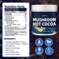JUYIHEAL Mushroom Hot Cocoa dietary product with Melatonin, Reishi, L-Theanine, 7.76 oz, 20 Servings
