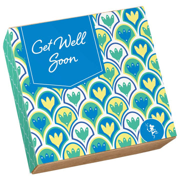 Fairytale Brownies Get Well Magic Morsel 24 Individually Wrapped Gourmet Chocolate Food Gift Basket - 1.5 Inch X 1.5 Inch Bite-S