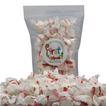 Firstchoicecandy All Flavor Saltwater Taffy (Peppermint, 3 Pound)