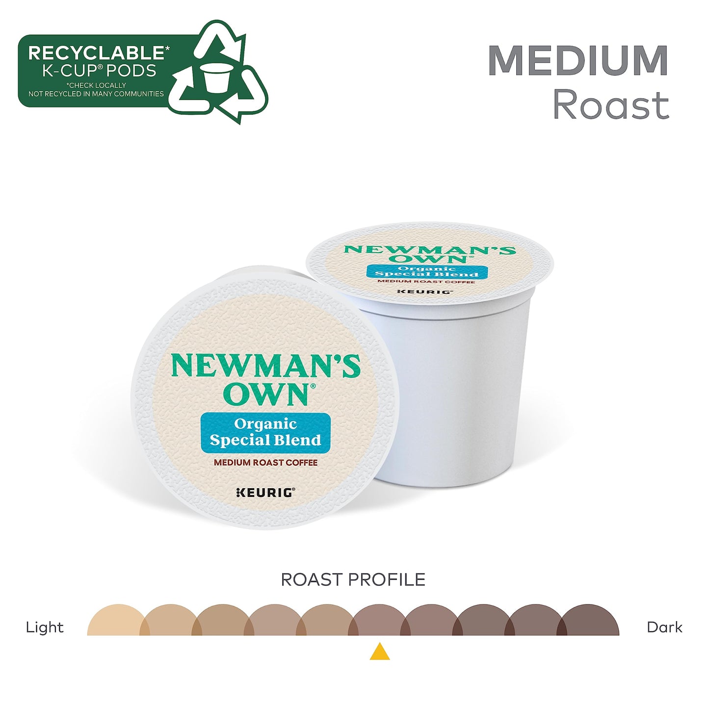 Newmans Own Organics Special Blend K-Cups for Keurig, Extra Bold, 24 Count (Pack of 2)