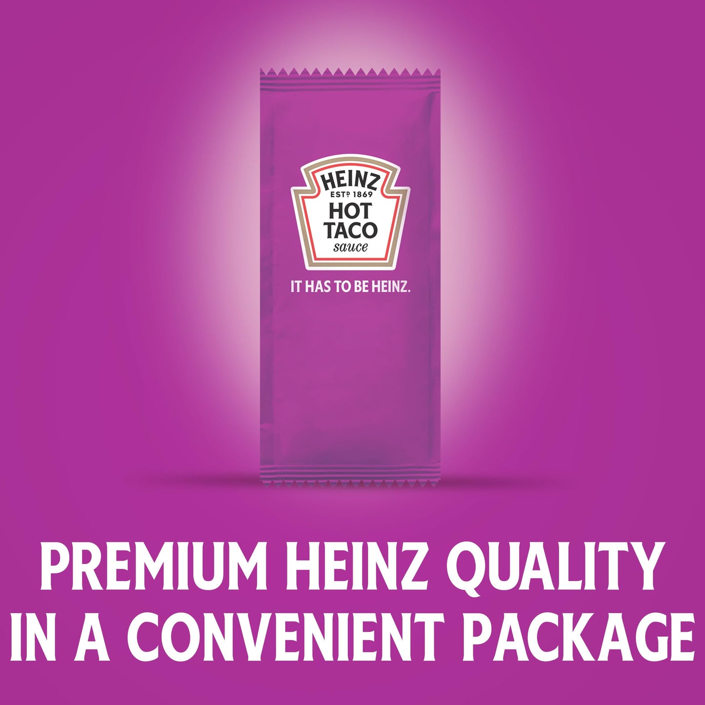 Heinz Taco Sauce Single Serve Packet (0.3 Oz Packets, Pack Of 500)