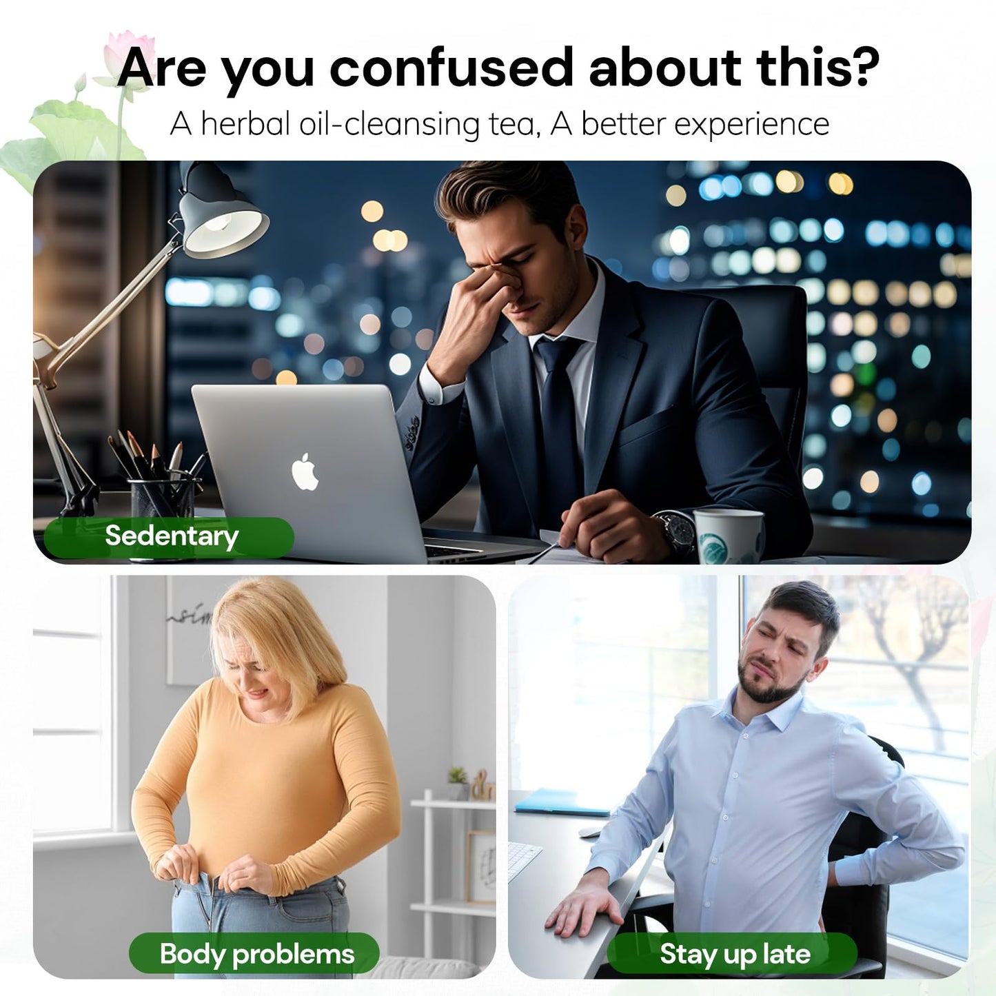 Tiucm Winter Melon Lotus Leaf Tea - 100% Natural Herbal Teabags, 60 Count, Traditional Chinese Formula, 2 Pack