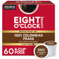 Eight OClock Coffee Colombian Peaks Keurig Single-Serve K-Cup Pods  Medium Roast Coffee  60 Count