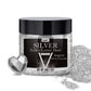 Vividye Edible Glitter Powder - 30g Silver Luster Dust for Baking, Beverages, Cake Decoration
