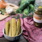 Ay Cukarambas - Spicy Dill Pickle Spears with Garlic, Jalapeo - Gourmet Hot Pickles for Sandwiches, Snacking - non-GMO, Kosher,