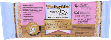 Organic Brown Rice Pasta Spaghetti Style 12 Ounce Pkg