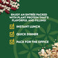 SEEDS OF CHANGE Organic Protein Bowl, Harvest Herb, 9 oz, Microwave Ready, Pack of 6 - Quick & Healthy Prepared Entrée