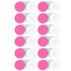 Axim Usa Contact Lens Cases 12 Pack. One Year Bulk Supply. Protect Your Eyes By Changing Your Lens Case Monthly (Pink 01)
