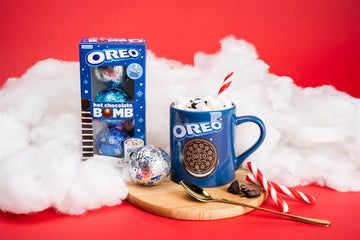 Oreo Hot Chocolate  , Holiday Gift Set, 3 Count Stocking Stuffer, 3.7 Oz