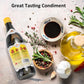 Shaohsing (Shaoxing) Rice Cooking Seasoning 750Ml, Premium Dark Soy Sauce, Gold Plum Chikiang Vinegar Plus Golden Heart Long Han