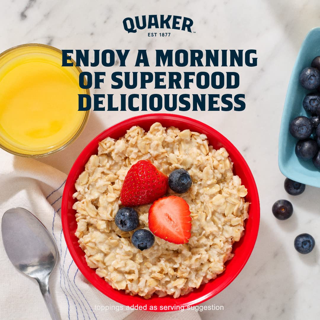Quaker Instant Oatmeal Lower, Maple & Brown Sugar, 1.19 Oz, Pack Of 44