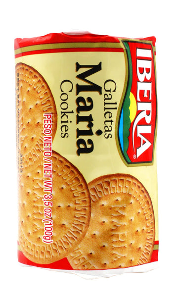 Iberia Maria Cookies, 3.5 oz - Pack of 24, Delicious Snack Treats, Perfect for Sharing or On-the-Go