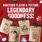 Righteous Felon Beef Jerky - All-Natural Low-Sugar Healthy Snack - 8 Ounce Sampler Pack