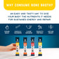 Bare Bones Bone Broth Powdered Mix Variety Pack | 4 Beef, 4 Chicken, 4 Ramen, 4 Lemon Ginger | Non-GMO, Gluten-Free, Keto Friendly, 16