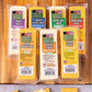 Wisconsin Cheese Company – 100% Wisconsin Specialty Cheese Block Sampler Holiday Gift Pack (7 Blocks) – Cheddar, Pepper Jack, Swiss, Gouda, Salami, Smoked Cheddar & Tomato Basil | Perfect For Parties, Charcuterie Boards, And Holiday Gifts