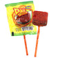 Watermelon Chili Lollipops, Individually Wrapped Mexican Suckers, Pinata Candy And Party Favors, Swirl Sticker Included, 6 Ounce