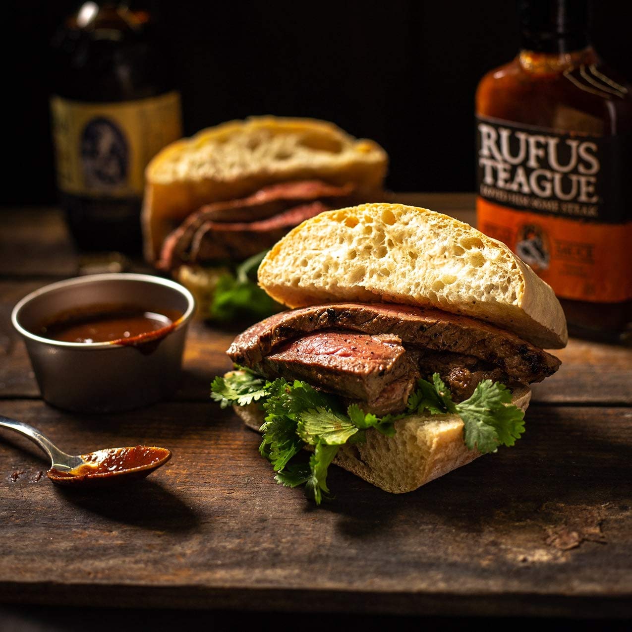 Rufus Teague - Steak Lover's Kit 2 Premium Steak Sauces & 1 Dry Rub