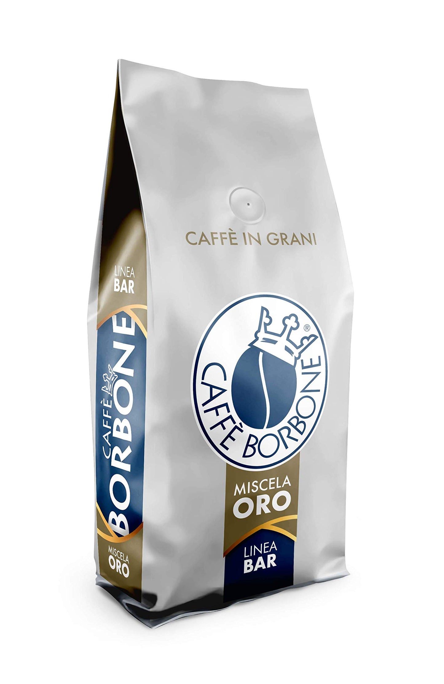 Caffe Borbone Whole Bean Coffee, Medium-Dark Roast, Gold Blend, Authentic Italian Coffee, 2.2 Lb Bag (Pack Of 2)