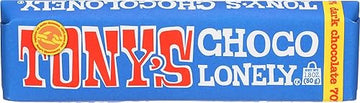 Tonys Chocolonely Extra Dark Chocolate Bar 1.8 Oz.