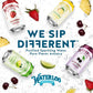 Waterloo Sparkling Water Two-Flavor Pack, 12 Fl Oz Cans, 16 Count, Black Cherry & Watermelon, Zero Calories, Sugar, and Sodium