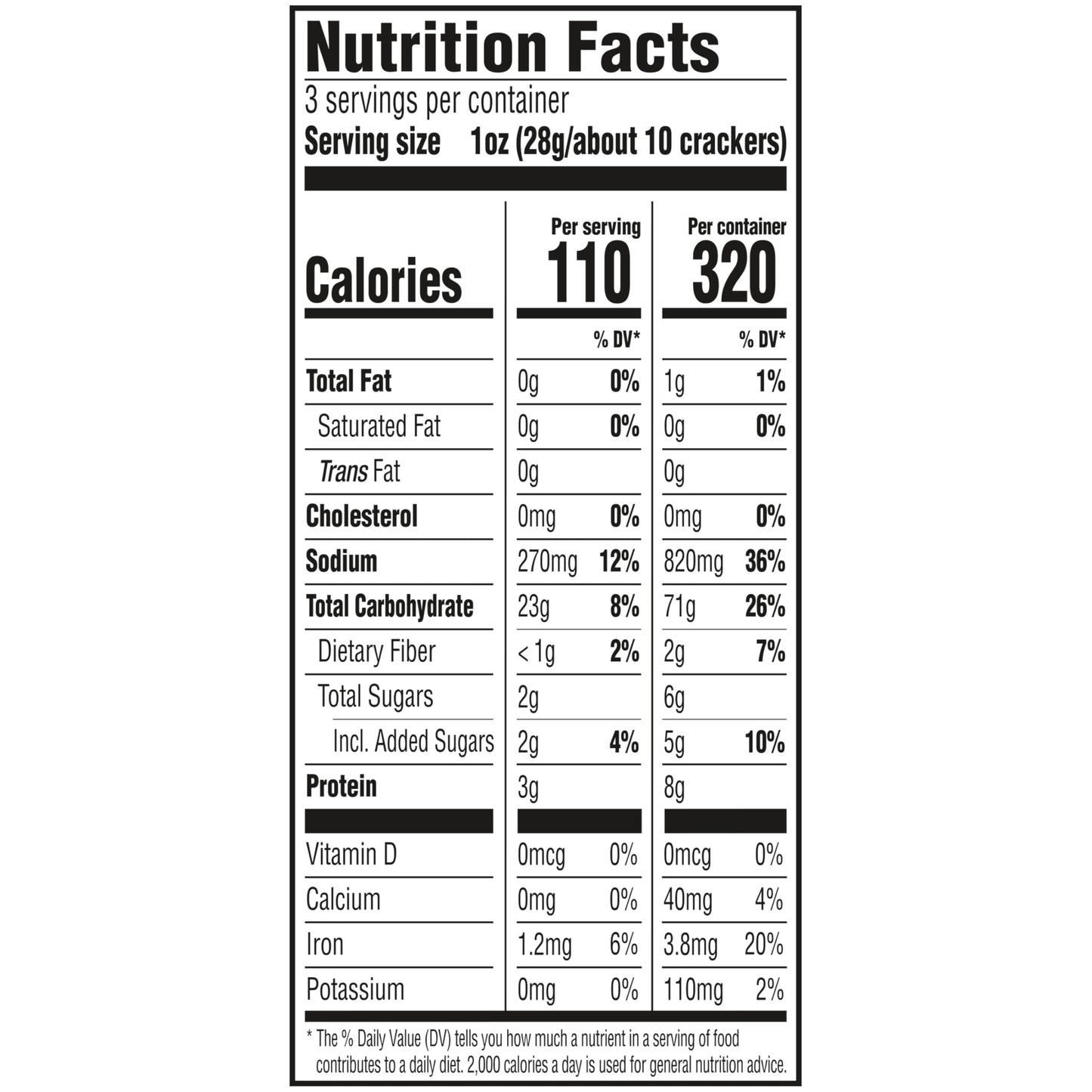 Snack Factory Pretzel Crisps, Everything, 3 Oz (Pack Of 8)
