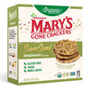 Marys Gone Crackers Super Seed Crackers, Rosemary, 4 Ounce (Pack of 1), Organic Plant Based Protein, Gluten Free