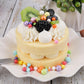 Rainbow Sprinkles For Cake Decorating, 11Oz 6 Sizes Pearl Sprinkles For Cake Cupcake Ice Cream Donuts Cookie Baking Toppings