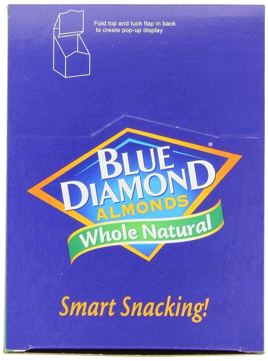 Blue Diamond Almonds, Whole Natural Raw Almonds, 1.5 Ounce (Pack of 24)