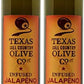 Texas Hill Country Olive Co Jalapeno Infused Olive Oil, Cold Pressed Gourmet, 8.5 oz (2 Pack)