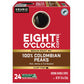 Eight O Clock Coffee Colombian Peaks Keurig Single-Serve K-Cup Pods, Medium Roast Coffee, 96 Count (Pack of 4)