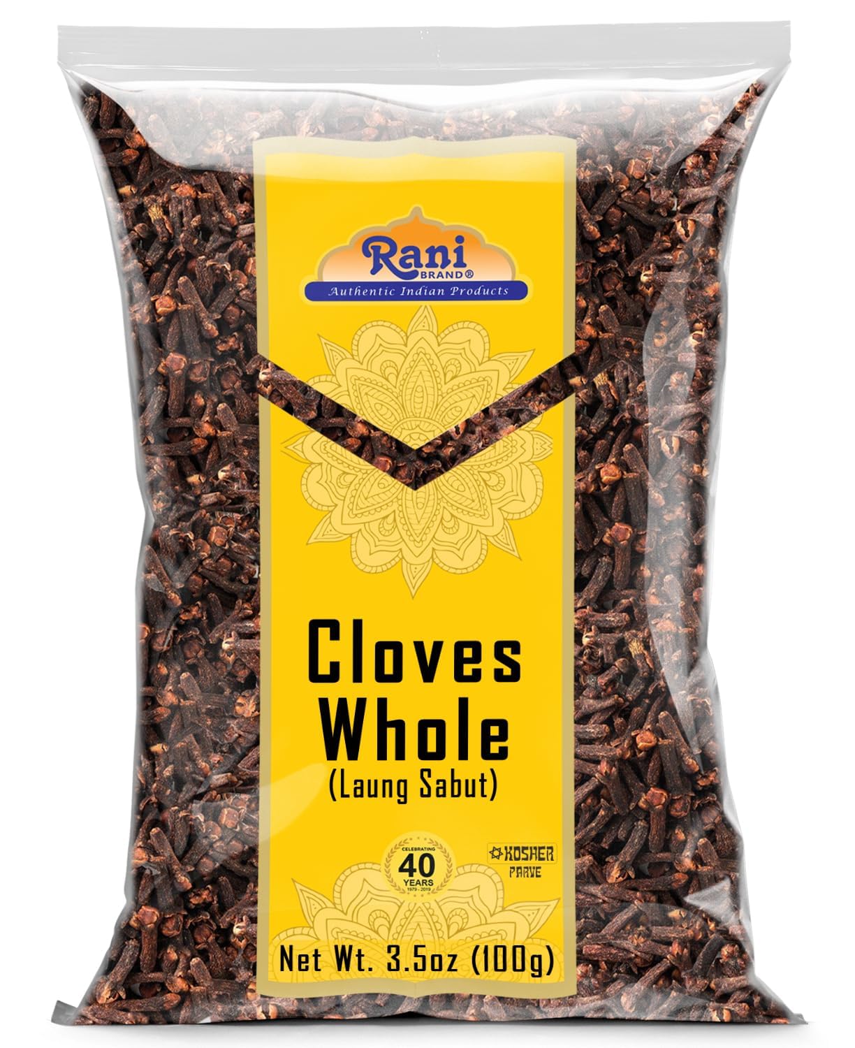 Rani Cloves Whole (Laung) 3.5Oz (100G) Great For Food, Tea, Pomander Balls And Potpourri, Hand Selected, Spice ~ All Natural | N