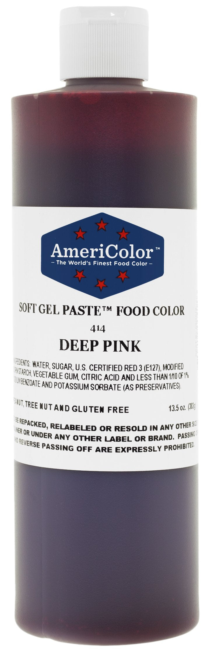 Americolor Deep Pink Soft Gel Paste 13.5 Ounces
