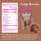 GoNanas Fudge Brownie Oat Flour Banana Bread Mix, Suitable for Plant Based Vegan Diets, Gluten Free Dairy Free Snacks, Healthy S