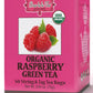 Brew La La Organic Green Tea, Natural Raspberry Flavor, 50 Double Chambered Bags, Low Caffeine, Gluten Free