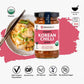 Mekhala Organic Korean Chili Cooking Paste, Condiment, Stir Fry. Vegan. Gluten-Free. Versatile. Hot (3.53Oz)