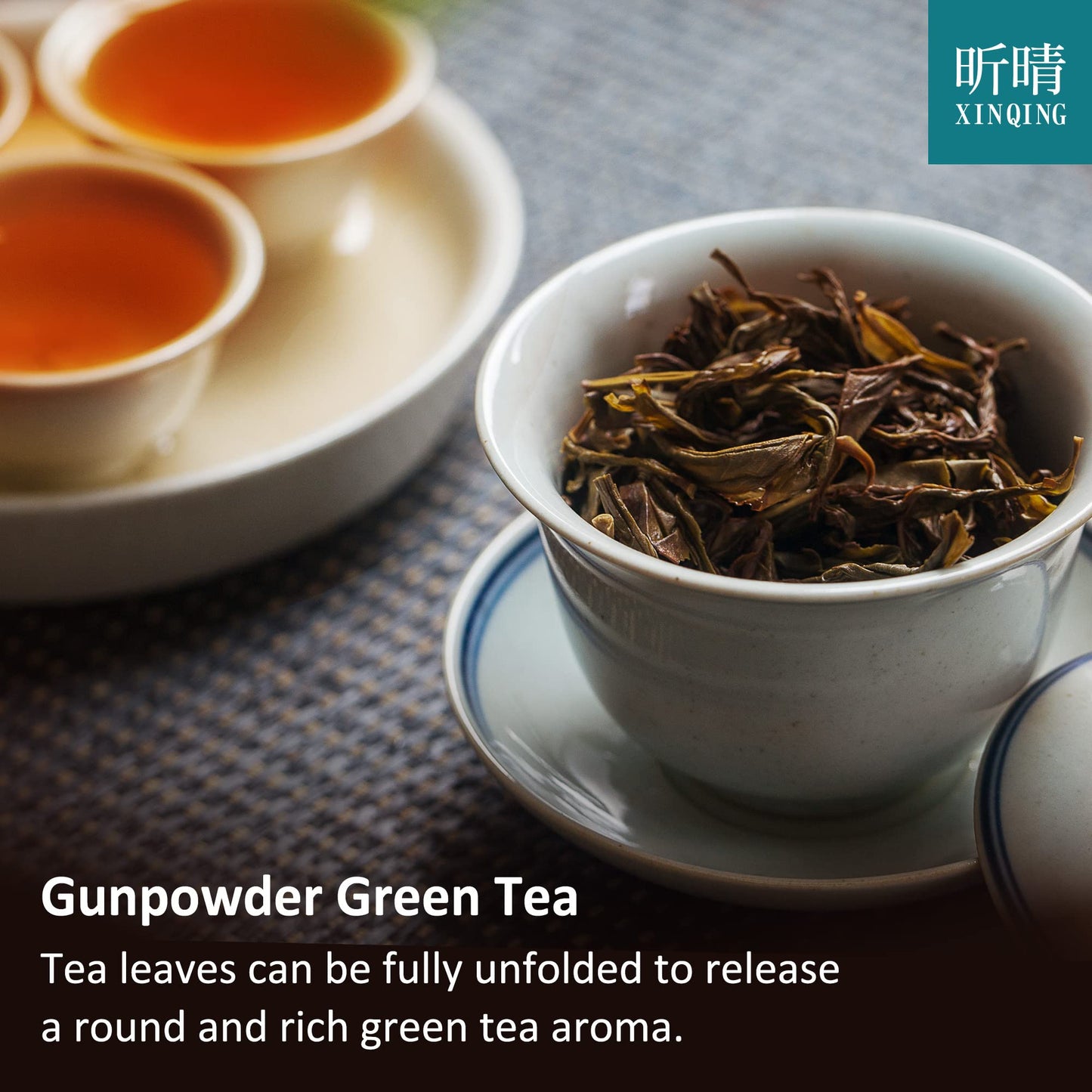 Xin Qing Organic Gunpowder Green Tea Gunpowder Loose Leaf Green Tea Organic Green Tea Green Tea Gunpowder Loose Green Tea Taiwan