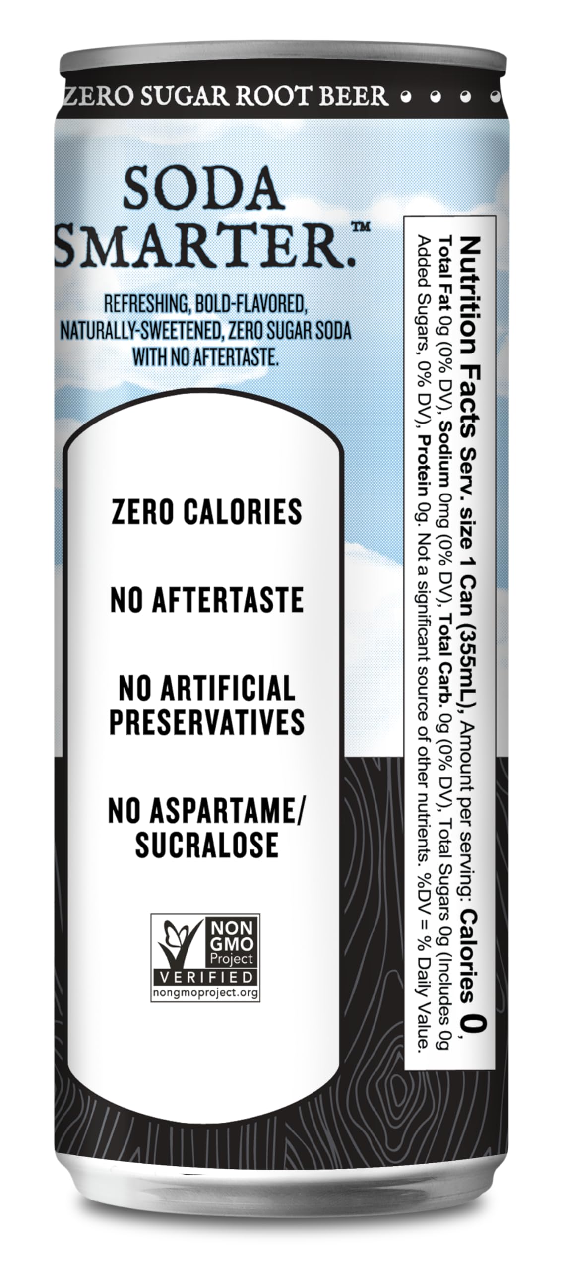 Virgils Zero Sugar Root malt-inspired - 12oz Slim Cans, 24 Pack - Rich Bold Flavor, Zero Calorie