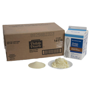 Basic American Foods Gold Extra Rich Mashed Potatoes, Large Size for Food Services and Restaurants, Easy To Prepare, Gluten Free