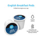 Happy Belly Tea Pods, Compatible with 2.0 K-Cup malt-inspired, English Breakfast, 24 Count